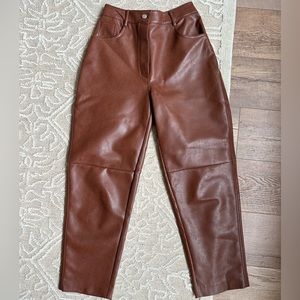 Wilfred vegan leather pants, 8